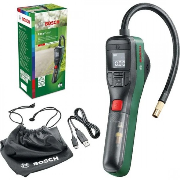 Bosch Easy Pump Akülü Hava Kompresörü